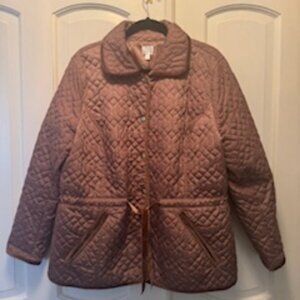 Dressbarn Quilted Jacket, XL